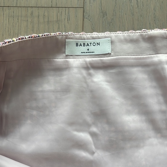 Babaton Little Tweed Skirt Size S - Picture 3 of 6